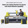 YUANLI YL3020 5 Axis AC 45 Degree WaterJet Cutting Machine with Motor Pump & PLC Multifunctional ISO Certified 220V/380V